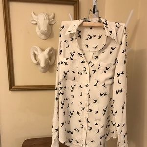 Express - Button-Down Bird Shirt